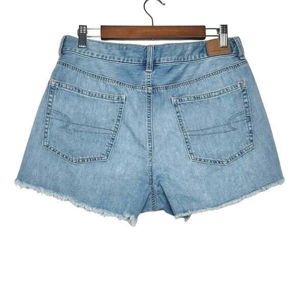 American Eagle | Rainbow Stitch Festival Distressed High Rise Denim Jeans | 12 - Picture 2 of 11